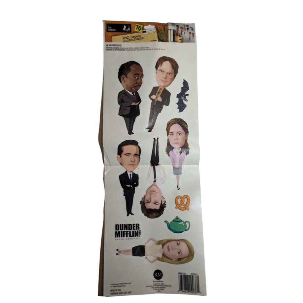 The Office Wall Decals AutoCollants Official Licn Stickers Minor Damage See Pics
